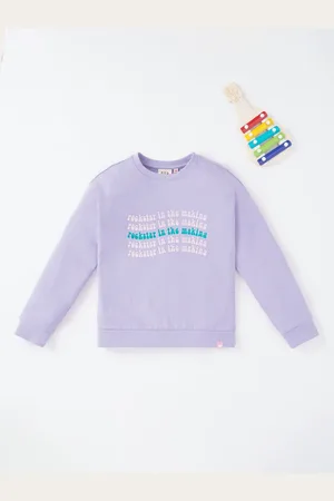 Ed-a-Mamma Girls Printed Sweatshirt