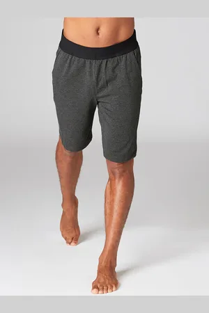 DECATHLON Men Organic Cotton Regular Yoga Shorts