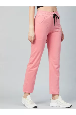 Blinkin Women Pink Solid Track Pants