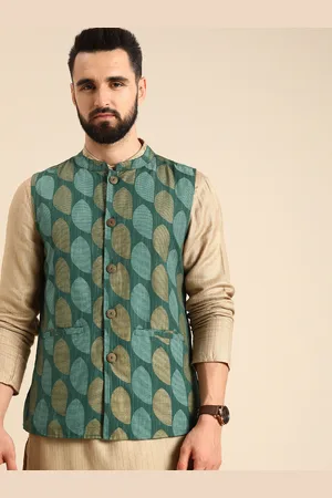 Buy Mirujacket Designer Men's Nehru Jacket by Hilo Designs Online at Best  Price | Distacart