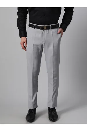 Formal Trousers In Olive Tapered Fit Santino