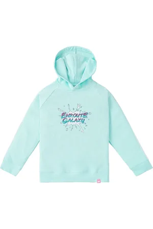 Ed-a-Mamma Girls Printed Hooded Sweatshirt