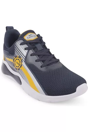 Campus Unisex Kids Navy Blue Mesh Running Shoes
