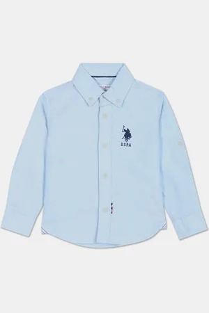 Ralph Lauren U S Polo Assn Kids Boys Blue Casual Shirt