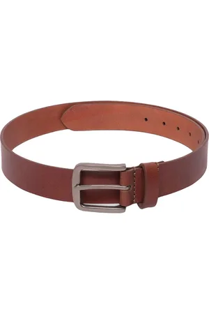 BELWABA Men Tan Belts