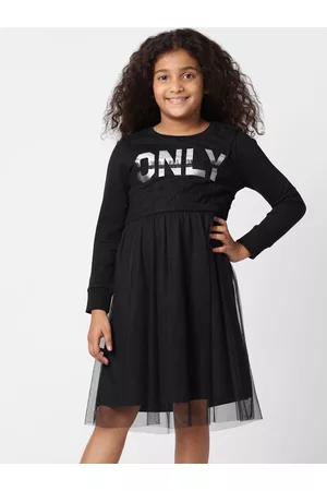 ONLY Girls Cotton A-Line Dress