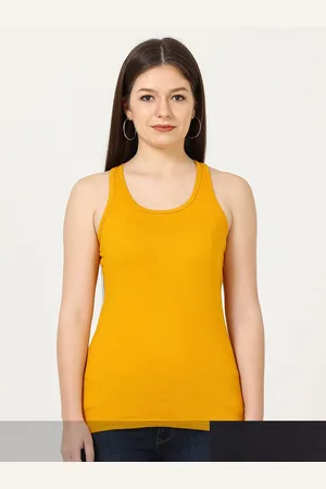 Fleximaa Women Pack Of 2 Pure Cotton Tank Top
