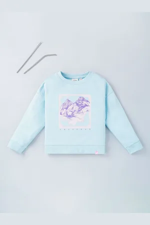 Ed-a-Mamma Girls Printed Sweatshirt
