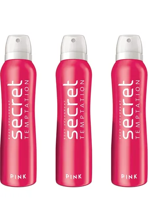 Secret Temptation Women Pink Deodorant Set of 3-150ml each