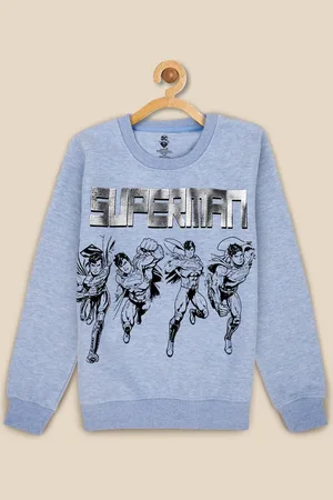 Kidsville Boys Superman Printed Sweatshirt