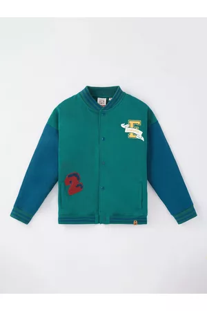Ed-a-Mamma Boys Green Bomber with Embroidered Jacket