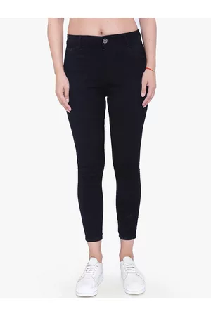FCK-3 Women Black Stretchable Jeans