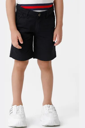 KATE & OSCAR Boys Mid Rise Pure Cotton Casual Shorts