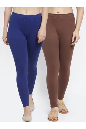 Jinfo Women Pack Of 2 Solid Ankle-Length Leggings