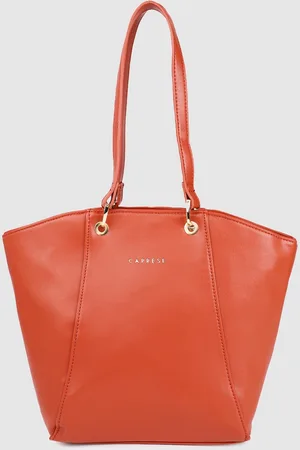 Caprese Women Rust Structured Shoulder Bag