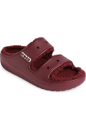 Crocs Unisex Red Comfort Sandals