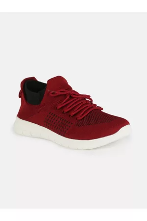 Tokyo Talkies Women Woven Design Textile Lace-Ups Sneakers