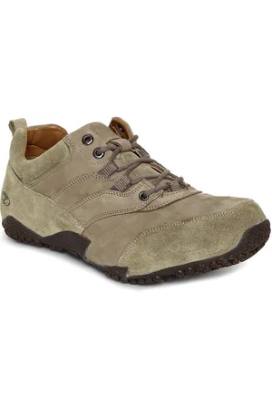 Woodland Men Khaki Sneakers