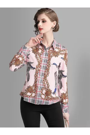 JC Collection Women Pink Ethnic Motifs Printed Casual Shirt