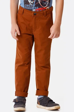 KATE & OSCAR Boys Rust Chinos Trousers