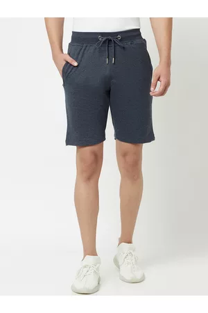 THE DAILY OUTFITS Men Blue Training or Gym Shorts