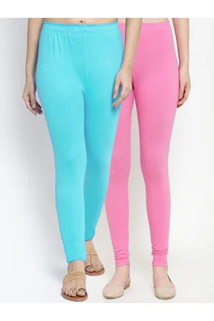 Jinfo Women Pack Of 2 Solid Ankle-Length Leggings