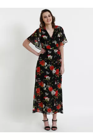 How To Recreate Alias Black Floral Mini Dress Look