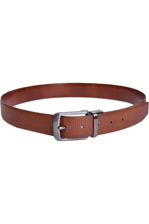 BELWABA Men Tan Belts