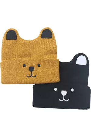 EL REGALO Kids Pack of 2 woollen Beanie Caps