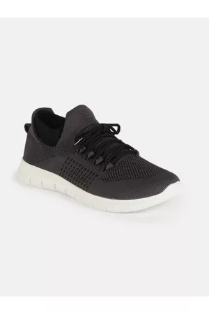 Tokyo Talkies Women Grey Lace-up Sneakers