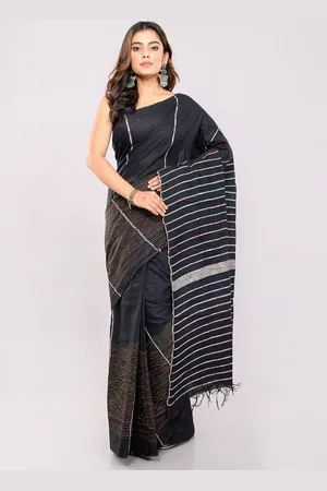 ArtEastri Khesh Kantha Embriderd Saree With Blouse Piece