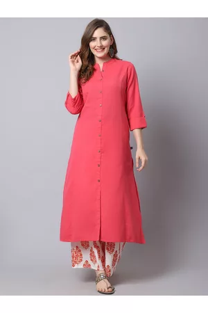 Pistaa Women Kurta with Palazzo Set