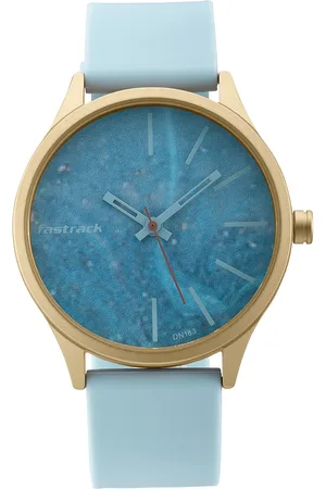 Fastrack Unisex Blue Aluminium Dial & Blue Straps Analogue Watch