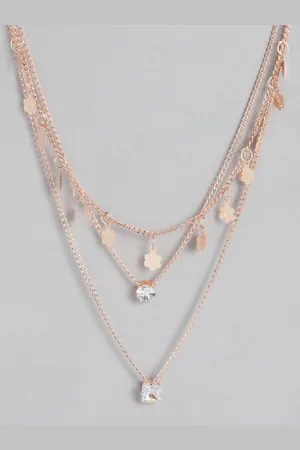 Kord Store Rose Gold Rose Gold-Plated Layered Necklace
