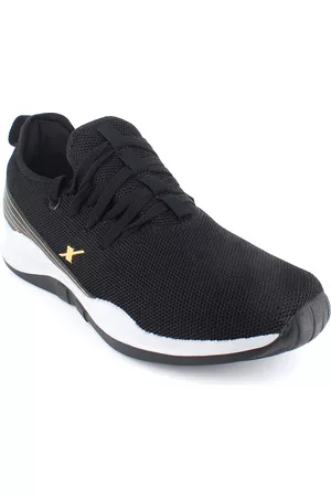 Sparx Men Black Mesh Running Non-Marking Shoes