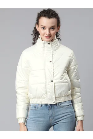 Buy Fort Collins Women's Quilted Jacket (66125FC_Peach_M) at Amazon.in