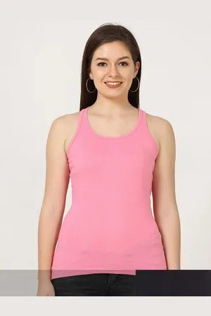 Fleximaa Women Pack Of 2 Pure Cotton Tank Top