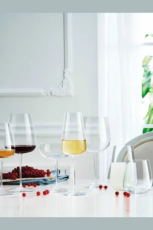 Luigi Bormioli Set of 4 Talismano Chardonnay Glasses