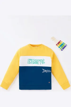Ed-a-Mamma Boys Colourblocked Sweatshirt