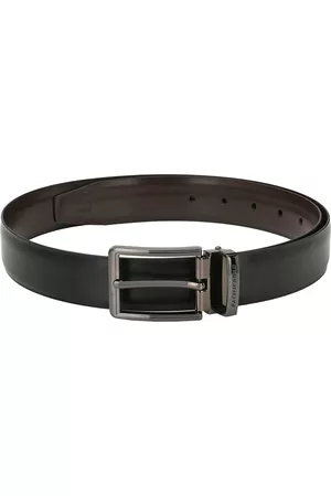 Pacific Men Black & Brown Reversible Solid Belt