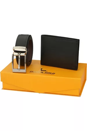 Pacific Men Black Accessory Gift Set