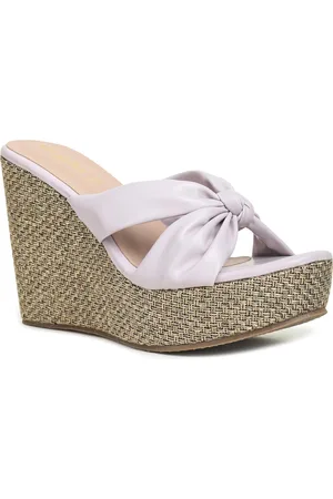 VALIOSAA Lavender Wedge Heels