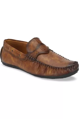 Prolific Men Tan Brown Lightweight Loafers