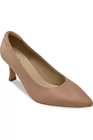 Rocia Women Nude-Coloured Solid Pumps
