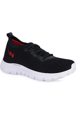 Campus Women Blue Mesh Running Shoes