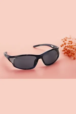 Carlton London Boys Black Lens & Blue Sports Sunglasses CLSB074