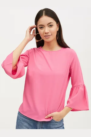 Harpa Women Pink Solid Top