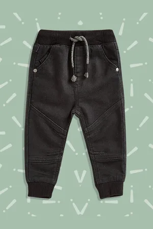 Mothercare Boys Black Jogger Stretchable Jeans
