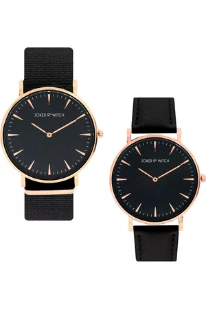 Joker & Witch John & Yoko Couple Watches Gift Set JWCW59