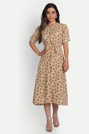 GUFRINA Women Floral Printed Midi Dress